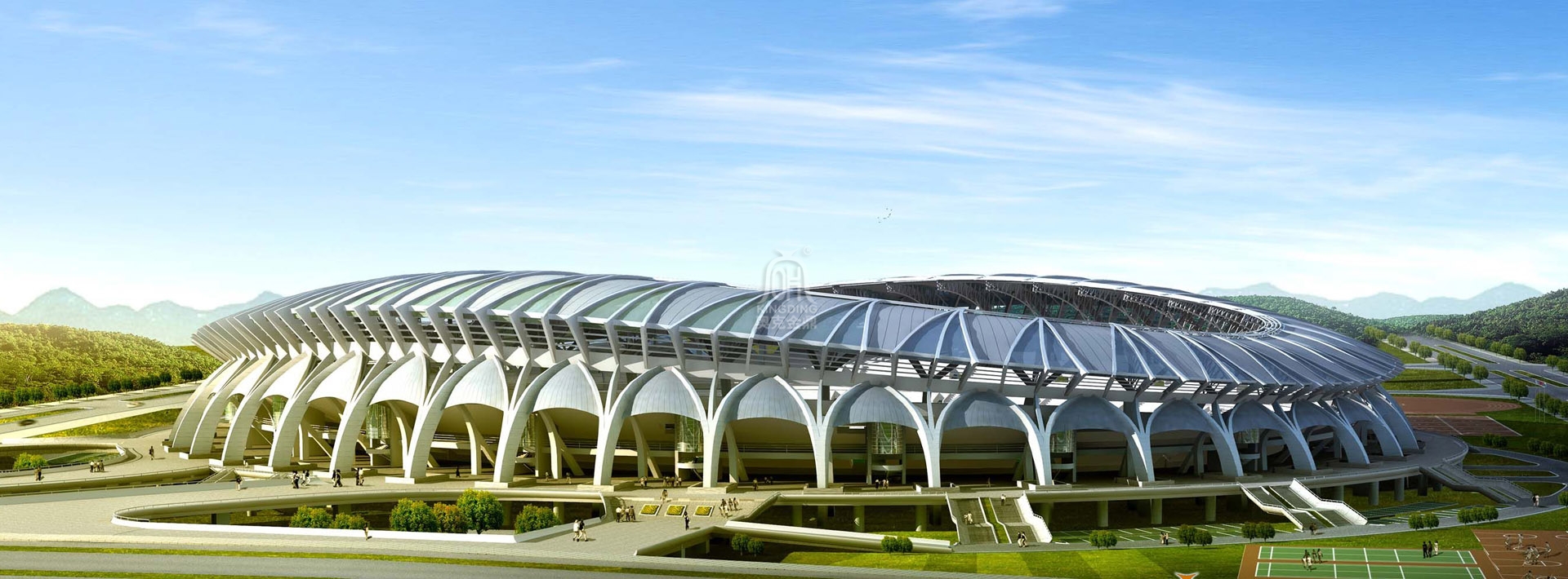 體育場館膜結(jié)構(gòu)施工-體育場館膜結(jié)構(gòu)設(shè)計/施工/廠家